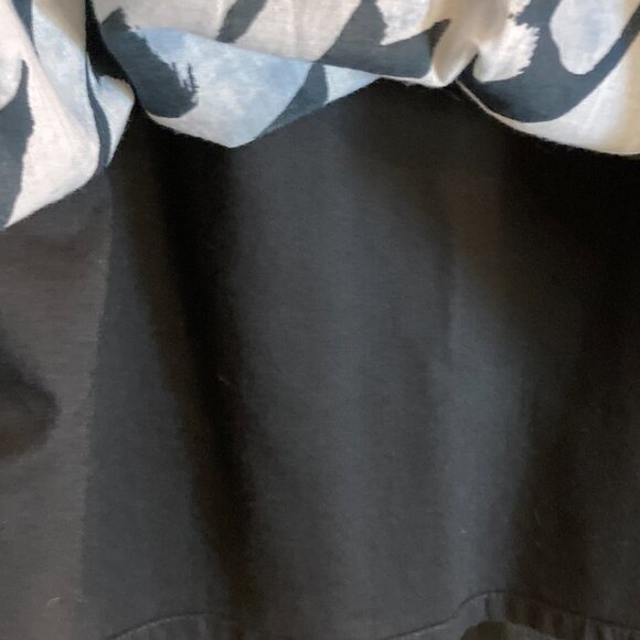 #83 DKNYC A-Line Skirt, Black & White, Size 16 - Picture 3 of 5